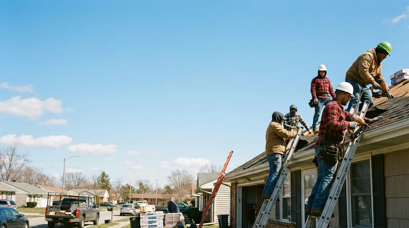 Roofing in Crete, IL near me